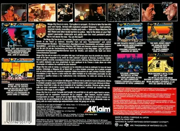 Judge Dredd (Europe) box cover back